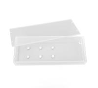 Srliya Tweezers Display Box Magnetic Fixation Clear Acrylic Tweezers Stand Holder for Beauty Salon