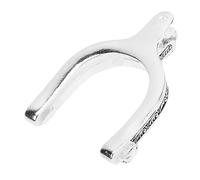 Srliya Vintage Spur Silver Money, Slim Magnetic Cash Holder, Spring for 1-15 Banknotes, Card Slot for 3-5 Cards, Alloy Material, Travel or Daily Use