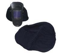 Srliya Welding Helmet Cover with Press Fit Seal Flame Retardant Cotton Welding Headgear Extension Hood for Head and Neck Guard