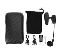 Srliya Wireless Saxophone Microphone System, Clip On Instrument Microphone 131ft Range Plug and Play Brass Mic for Band Performances, Outdoor Performances, Recording