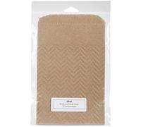 SRM Press Embossed Kraft Bags, Multi-Colour, 15.24 x 25.4 x 0.43 cm
