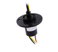 SRM022-3X20A High-power cap-type conductive slip ring outer diameter 22mm 3-way 20A