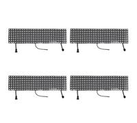 SRMAN 4X LED Matrix Panel, WS2812B RGB 832 Pixels Digital Flexible Dot Matrix Individually Addressable LED Display Screen