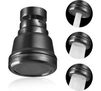 Srmsvyd Kitchen Faucet Head 360° Rotatable Soild Brass Faucet Sprayer Head Replacement 3 Modes Anti-Splashing and Water-saving Faucet Sprayer Head for Kitchen and Bathroom(Rose gold)