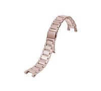Srndsydak 20x12mm Stainless Steel Notch Watch band Fit for MK Michael Kors MK2277 MK2425 MK5896 MK5354(Rose Gold)