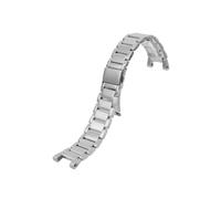 Srndsydak 20x12mm Stainless Steel Notch Watch band Fit for MK Michael Kors MK2277 MK2425 MK5896 MK5354(Silver)