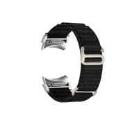 Srndsydak Alpine Loop Strap Fit for Samsung Galaxy Watch 6 5 4/6Classic 4Classic/5Pro Nylon Bracelet Band(Silver-G,For Galaxy 4 44/44mm)