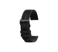 Srndsydak Fit for Citizen Blue Angel AT8020-54L Fluoro Rubber Waterproof Watch Band Accessories(Black black)