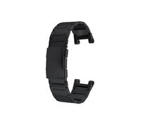 Srndsydak Titanium Alloy Stainless Steel Buckle Men's Watch Strap Fit for Tissot MotoGP Racing T141.417 Notch Watchband(Black)