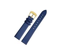 Srndsydak Universal Watchband Men Women 6mm 8mm 10mm 12mm 14mm 16mm 18mm 20mm Milanese Watch Strap(Blue-Gold,6mm)