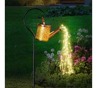 SRNPMIU Solar Watering Can Light - Solar Lights Yard Decorations Outdoor,Garden Decor Lights for Yard,IP65 Waterproof Hanging Lantern Lights,Outside Garden Flower Bed Decor Light for Moms Birthday