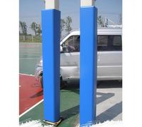 SRNSAEB 2 Pack Padded Wrap for Garage Column With Fastener, 10x10 15x15 18x18 25x25 30x30 35x35 CM Basketball Pole Padding Outdoor, Shock Absorbing Square Post Protector Pad(2pcs Blue,7x7/18x18cm)