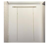SRNSAEB Flexible gallery system picture rail art hanging kit gold, Sturdy gallery wall track for Museum/Libraries/School/Bedroom/Hotel, Kit de Colgado de(5.6ft/170cm)