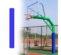 SRNSAEB Wrap Around Wood Post Protective Pad Custom Colour Dia Height, Pole Protection Padding Round Fit 11cm 14cm 16cm 22cm Metal/Cement Column, Pole Cushion Pad Garage Basement(Blue,Dia 165mm)