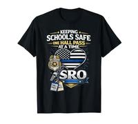 SRO School Resource Officer Keeping Schools Safe T-Shirt