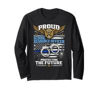 SRO School Resource Officer Protecting The Future Long Sleeve T-Shirt