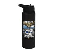 SRO School Resource Officer Protecting The Future Stainless Steel Insulated Water Bottle