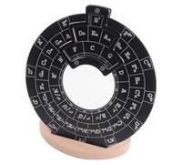 Srogswxd Alloy Melody Tool, Chord Wheel Tool Circle of Fifths Wheel Tool for Chords Musicians