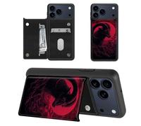 SROJDHFJB Dark Sheep for iPhone 17 Pro Max Wallet Case with Card Holder, RFID Blocking Flip Soft PU Leather Kickstand Magnetic Closure Slim Purse Phone Case for iPhone 17 Pro Max