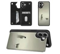 SROJDHFJB Ethereal Jesus Herding Sheep for iPhone 17 Wallet Case with Card Holder, RFID Blocking Flip Soft PU Leather Kickstand Magnetic Closure Slim Purse Phone Case for iPhone 17