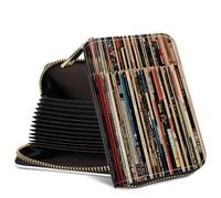 SROJDHFJB Mini Credit Card Holder Wallet for Women, RFID Blocking Small Card Case, Books, Classic