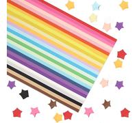 Srotmirw 540 PCS Origami Star Paper Strips