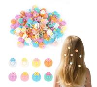 Srotmirw Small Women's Hair Clips, Pack of 100 Small Hat-Shaped Hair Clips, Small for Women and Girls to Choose from in Everyday Life