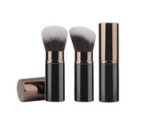 SROUPSUTKK 1/2pcs Brushes Retractable Blusher Powder Foundation Face Concealer Kabuki Brush Cosmetic Tools Makeup Tools(2pcs)