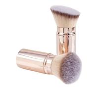 SROUPSUTKK 1/2Pcs Retractable Foundation Makeup Brush Flat/Angle For Powder Blush Concealer Portable Tools Makeup Tools(A5)