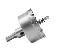 SROUPSUTKK 1Pc 15-100mm Hole Saw Carbide Tip Core Drill Bit Cutter Drilling crown for metal Stainless Steel Alloy drill bit(16mm)