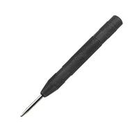 SROUPSUTKK 1PC 5 Inch Automatic Center Punch - inch Heavy Duty Steel Spring Loaded Tool for Metal, Wood, Glass, Plastic drill bit(Black)