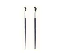 SROUPSUTKK 2/5Pc Upgrade Blade Eyeliner Brush Flat Eyebrow Under The Eyes Place Precise Detail Makeup Tools(Black 2PCS)