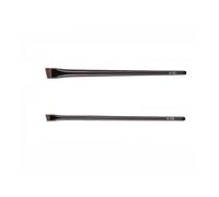 SROUPSUTKK 2pcs/set Brow Contour Brush Eyebrow Eyeliner Portable Small Angled Liner Women Makeup Cosmetic Tools Makeup Tools(05 (2pcs))