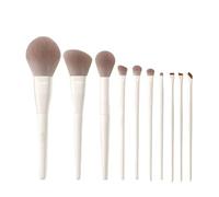 SROUPSUTKK 5/7/10/12pcs Professional Makeup Brushes Tools Set White Eyeshadow Eyeliner Foundation Brush Women Facial Beauty Cosmetic Tool Makeup Tools(10pcs)