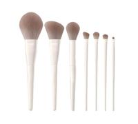 SROUPSUTKK 5/7/10/12pcs Professional Makeup Brushes Tools Set White Eyeshadow Eyeliner Foundation Brush Women Facial Beauty Cosmetic Tool Makeup Tools(7pcs)