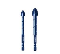 SROUPSUTKK 7/6/5/4PCS Four-edge Serrated Drill Bit Set For Drilling Holes In Glass Tiles Walls Concrete 3-12mm Sawtooth Tools drill bit(E)