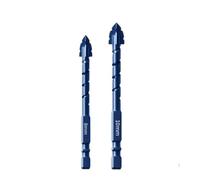 SROUPSUTKK 7/6/5/4PCS Four-edge Serrated Drill Bit Set For Drilling Holes In Glass Tiles Walls Concrete 3-12mm Sawtooth Tools drill bit(Gold)