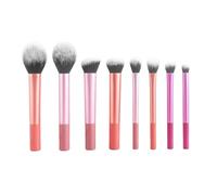 SROUPSUTKK 8PCS Classic Daily Makeup Brush 1PC Large Wet Beveled Beauty Suitable For Facial Makeup Tools