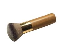 SROUPSUTKK Bamboo Foundation Brush Dense Soft Synthetic Hair Makeup For Bronzer And Blush Makeup Tools(Bamboo)