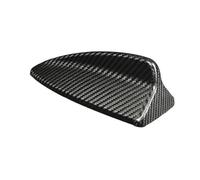 SROUPSUTKK Car Roof Signal Shark Fin Aerial Antenna Genuine Carbon Fiber Cover Fit For BMW X6 E71 E72 2007 2008 2009 2010 2011 2012 2013 2014 Car shark fin(Rosso)