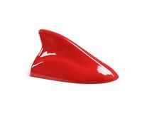 SROUPSUTKK Car Universal Roof Shark Fin Decorative Aerial Antenna Individual Decoration Auto Modification Accessories For All Models Car shark fin(Rosso)