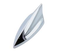 SROUPSUTKK Fit For Renault Kadjar Megane 1 2 3 4 I II III Universal 5D Shark Fin Antenna Auto Car Radio Aerials FM AM Stronger Signal Piano Paint Car shark fin(Chrome)