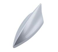 SROUPSUTKK Fit For Renault Kadjar Megane 1 2 3 4 I II III Universal 5D Shark Fin Antenna Auto Car Radio Aerials FM AM Stronger Signal Piano Paint Car shark fin(Silver)