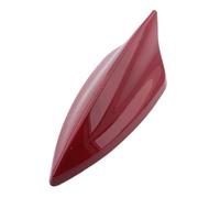 SROUPSUTKK Fit For Renault Kadjar Megane 1 2 3 4 I II III Universal 5D Shark Fin Antenna Auto Car Radio Aerials FM AM Stronger Signal Piano Paint Car shark fin(Dark Red)