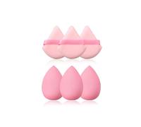 SROUPSUTKK Professional Synthetic Makeup Brush Sponge Set For Flawless Foundation Application 12 Pieces Essential Tools For Perfect Makeup Tools(A2)