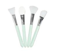 SROUPSUTKK Silicone Face Mash Brushes 4pcs Makeup Kit Gel Cosmetic Facial Skin Care Beauty Tools Makeup Tools(Groen)