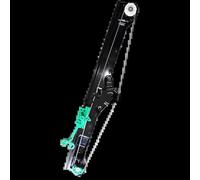SRQORT 51723318 51899291 for Fiat for Grand Punto 2005 Front Left Driver Side Electric Window Regulator Window Lifter Regulator