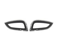 SRQORT Auxiliary Lights Car Front Bumper Fog Lamp Grilles For Hyundai For Ix35 2013 2014 2015 2016 Fog Light Cover Lamp Frame Cover Driving(Pair)