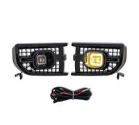 SRQORT Auxiliary Lights Car Led Fog Lights Kit For Land For Rover For Defender 2020 2021 2022 Daytime Running Light Fog Lamp Cover With Harness(YELLOW LIGHT)