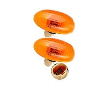 SRQORT Brake Stop Light Amber Side Turn Signal Light for Chevy for Aveo for Matiz for Spark Indicator Lamp 96415789(2pcs Yellow Lens)